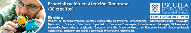 Especializaci&oacute;n en Atenci&oacute;n Temprana. Tecla de Acceso = 'k'